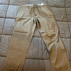 Banana Republic Dark Green Mason Chino Pants 34x32